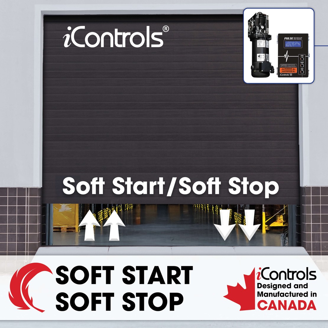 Prolong Operator and Door Lifespan with “Soft Start, Soft Stop” Technology