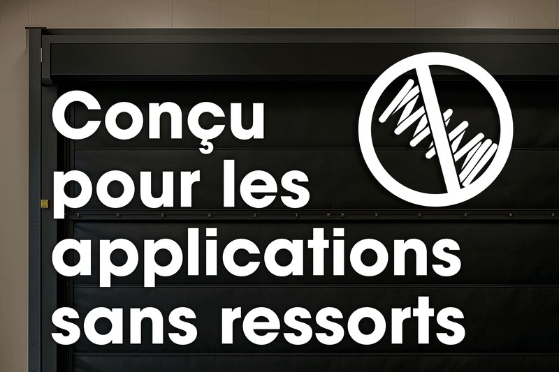 Parfait pour les portes sans ressort Parfait pour les portes sans ressort